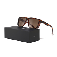 Nouvelle Arrivée 2026 – Lunettes de Soleil Homme en Gros, Monture Carrée Style Urbain en PC, Lunettes de Mode Personnalisables avec Logo, Lunettes de Pêche Polarisées