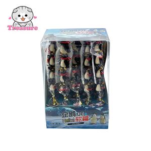 Caramelos de goma con forma de pingüino de dibujos animados, palitos de frutas masticables, piruletas de hamburguesa, caramelos de gelatina de frutas. - Product Image 3