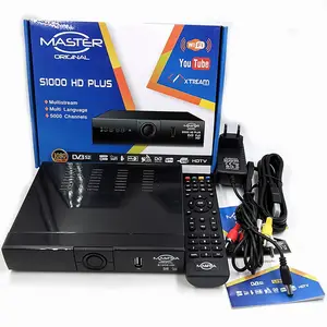 Master DVB S2 S1000HD Decoder Satellite TV Receiver free to air satellite decoders receiver tv decoder for africa ghana