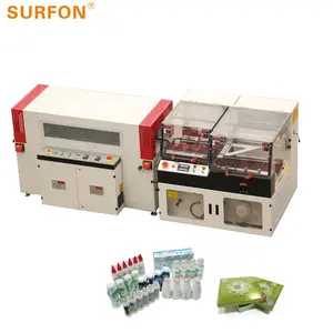 KUKO GH-450LV+SF-5030LG china superior automatic shrink wrapping machine price cheap