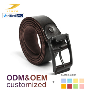 Cintura da Uomo <span class=keywords><strong>in</strong></span> Vera <span class=keywords><strong>Pelle</strong></span> Personalizzata, Fibbia Quadrata <span class=keywords><strong>in</strong></span> Metallo Nero Opaco, Cintura Vintage Artigianale <span class=keywords><strong>in</strong></span> <span class=keywords><strong>Pelle</strong></span> Bovina a Grana Piena - Product Image 1