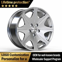 Jantes en alliage d'aluminium forgé VR-23 R17 R18 R19 R21 R22 R24 5x112 pour Mercedes Benz modifiées