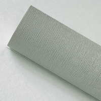 Papier peint vinyle texturé vertical en relief profond, enduit, imperméable, ignifuge, avec support en tissu, pour hôtel