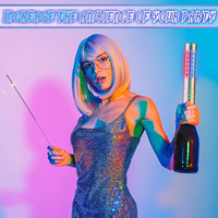 Barre lumineuse LED pour bouteille de champagne, feux d'artifice électroniques, décoration de fête pour bar, club