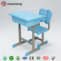 Ensemble Table et Chaise Scolaire Confortable et Abordable pour Enfants et Étudiants