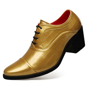 Chaussures à talons hauts pour hommes Chaussures de mariage pour hommes Chaussures de danse en plein air pour hommes - Product Image 2