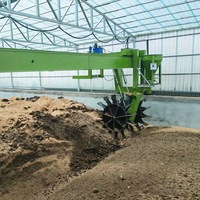 Machine de compostage des déchets, ligne de production d'engrais organique, équipement de fermentation du fumier de porc
