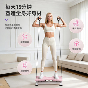 Yakang Waist Twisting Disc With Pull <b>Rope</b> Pink Gray Purple Blue Black PP Material Fat Burning Body Slimming Home <b>Exercise</b> - Product Image 1