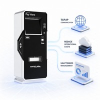 Borne de paiement intelligente pour parking avec accepteur de billets et imprimante de reçus