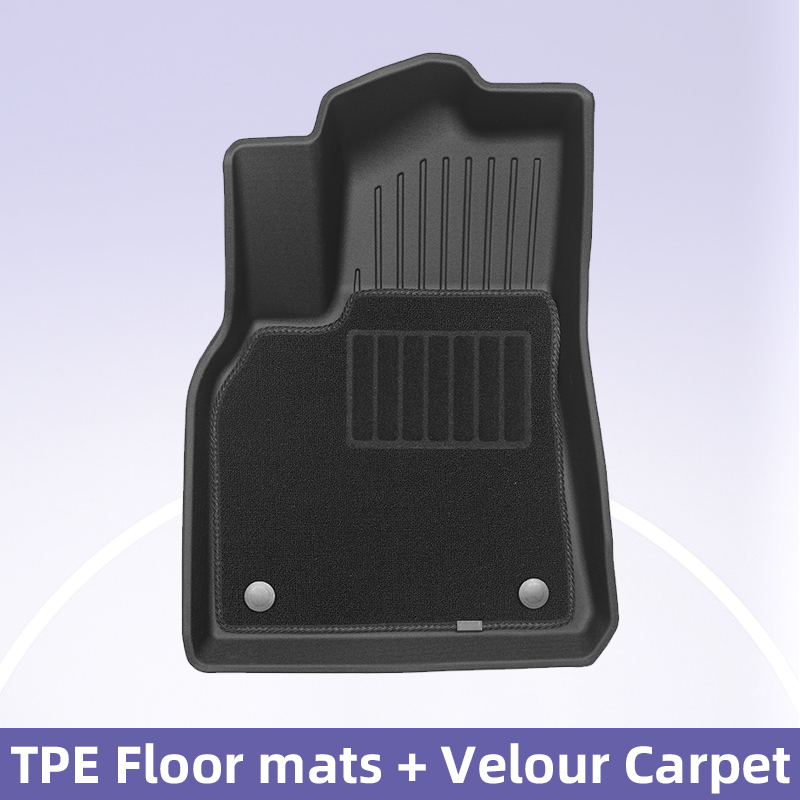 TPE Floor Mats + Velour  Carpet