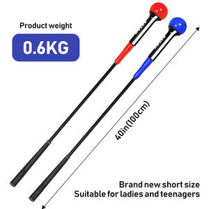 Palo de entrenamiento de columpio de <span class=keywords><strong>Golf</strong></span> aprobado por <span class=keywords><strong>PGA</strong></span> de 48 "con empuñadura de goma ergonómica Ayuda de entrenamiento de precisión de potencia para interiores/exteriores - Product Image 3