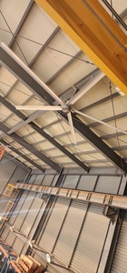 Ventilateurs de plafond pour églises à entraînement direct 80 tr/min, économie d'énergie, grand volume, faible vitesse, silencieux, 5 m, avec garantie de 3 ans - Product Image 3