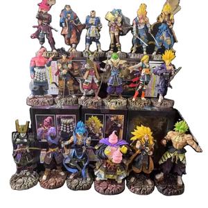 Figurines Dragon Ball GK style samouraï Vegeta Goku Piccolo Gohan Broly, statues d'anime, modèle PVC de collection pour adultes. - Product Image 1