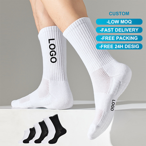 Meias Personalizadas OEM para Homens e Mulheres com Design de Animais, Esportivas, de Algodão, Tricô, Estampadas, Bordadas, com Logotipo Personalizado - Product Image 4