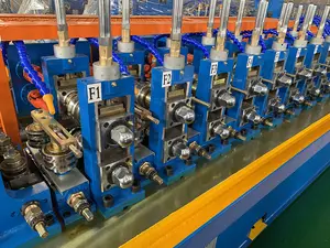 Machine professionnelle de fabrication de tubes en acier Ms Md à Taiwan