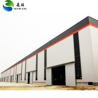 Almacén de Estructura de Acero Reciclable y Ecológico, Edificio de Ahorro Energético para Parque Industrial Ecológico, Almacenamiento de Carga
