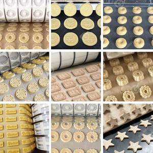 Machine de formage de biscuits <span class=keywords><strong>à</strong></span> rouleaux rotatifs pour biscuits salés animaux et galettes de pêche, avec petit presseur - Product Image 3