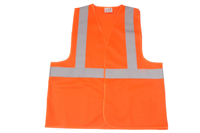 Gilet de sécurité respirant à manches courtes et haute visibilité en polyester Offre Spéciale