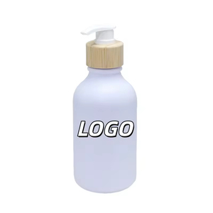 Factory Luxury Teal Green Transparent Pressure <b>Pump</b> Dispensing Thick Lotion <b>Bottle</b> Shampoo Conditioner 300ml500ml - Product Image 1