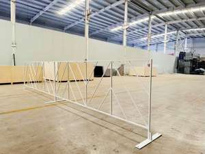 Pannello di recinzione barriera per il controllo della folla all'aperto/recinzione temporanea per pedoni/eventi sportivi barricata - Product Image 3