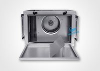 NANYOOLow Power Ventilateur centrifuge silencieux en ligne pour armoire Grand volume d'air avec pales Ventilateur de montage sur conduit-Personnalisable OEM