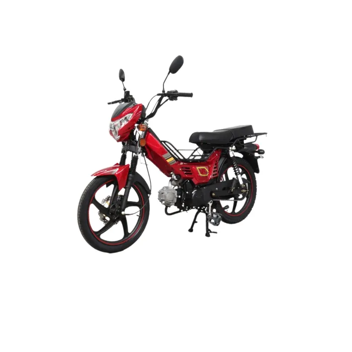 中国工場ラテン市場48cc 49cc 80cc 110cc125cc電動バイクスクーター2ストロークガソリンエンジンガスモペットバイク