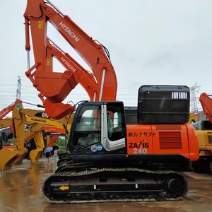 Excavatrice Hitachi ZX240 en bon état, machine d'occasion, 24 tonnes, Japon, pour chantier de construction, prix bas, excavatrice sur chenilles - Product Image 4