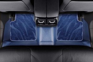 Housse de volant de voiture en cuir à 3 branches, ajustement personnalisé, <span class=keywords><strong>intérieur</strong></span> en cuir amélioré pour véhicules - Product Image 4