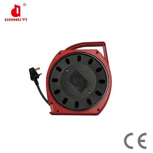 Enrouleur de câble d'alimentation 25FT 15A avec 4 prises, disjoncteur, câble SJTW pour usage domestique, types de terminaison NEMA femelle et BS mâle 13A - Product Image 2