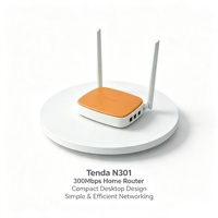 Router Tenda N301 de 300Mbps, Router WiFi Económico de 2 Antenas, Repetidor WISP, Router Tenda N301, N318, N300 Usado, Venta al Por Mayor de Fábrica China
