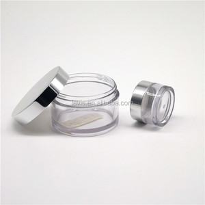 Venta al por mayor vacío personalizado envase de cosméticos tarro de polvo tapa de aluminio tarros cosméticos 50ml - Product Image 1