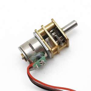 Motor paso a paso miniatura GM12 10BY DC 36V con cables para cámaras, relojes electrónicos y motores de precisión - Product Image 1