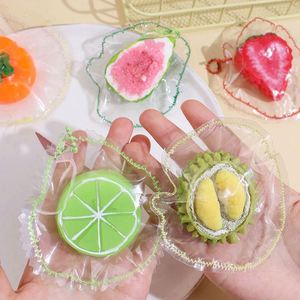 Hot Selling Tpr Strawberry Stress Relief <b>Squishy</b> Toys Office Funny Different Shapes Fruit Pinch Fidget Toys - Product Image 5
