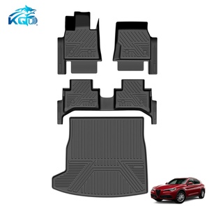 Alfombrillas Personalizadas Completas de TPE para Auto, Alfombras para Maletero y Revestimientos para Alphard STELVIO 2022 - Product Image 1