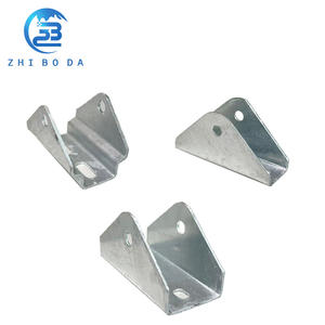 ZHI <span class=keywords><strong>BO</strong></span> DA Zn Al Mg Panel solar de acero recubierto Bastidores montados en el suelo Panel solar Martillo Pila Base de tornillo de tierra - Product Image 5