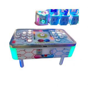 Máquina de garras de dos jugadores con juego Whack-a-Mole de desafío de velocidad Speedy Tap, operada con monedas, botón de luz LED e impresión digital - Product Image 1