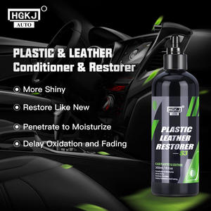 Vente chaude bonne qualité 100ml Kit de réparation de cuir de voiture idées plastiques Kit rafraîchissant Agent de remise à neuf en cuir de voiture - Product Image 6