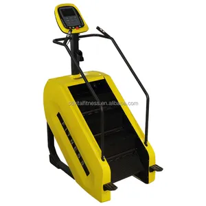 Obral besar mesin tangga untuk latihan dalam ruangan, peralatan Fitness Gym pemanjat tangga elektrik kualitas tinggi, pemanjat kecepatan dapat disesuaikan