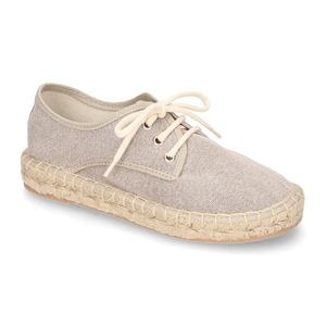 Zapatos Espadrilles de Lona de Algodón de Alta Calidad con Cordones para Niños Pequeños y Padres - Product Image 3