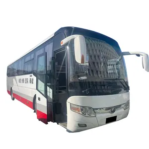 Yutong-bus diésel ZK6127H9 de 24 a 53 asientos, autobús a la venta, motor Weichai en buen estado, autobús de lujo