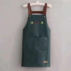 Delantal de Cocina Personalizado con Logotipo, Ajustable, con 2 Bolsillos, Resistente al Agua y al Aceite, para Mujeres y Hombres, Regalo - Product Image 2