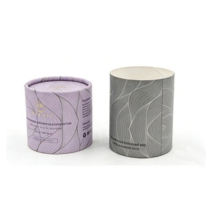 Eco-friendly Packaging Candle & Fragrance <b>Gift</b> <b>Box</b> Customizable Size and Color Paper Tube High-end Design Recyclable - Product Image 5