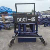 Machine à Briques Mobile Compacte Facile à Utiliser, Modèle 2-45, pour la Fabrication de Pavés à Domicile - Offre Spéciale