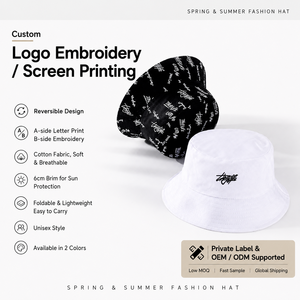 Adult Summer Sport <strong>Golf</strong> Casquette Custom Logo Design All Over Print Cotton Reversible Embroidered Fisherman Bucket <strong>Sun</strong> <strong>Hat</strong> - Product Image 3