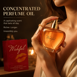 Profumo di Lusso da Donna 100ml in Bottiglia a Forma di Mela, Stile Dubai, Elegante Confezione Rossa, Fragranza Kiss Mark, Marca Originale Mediorientale, Spray - Product Image 4