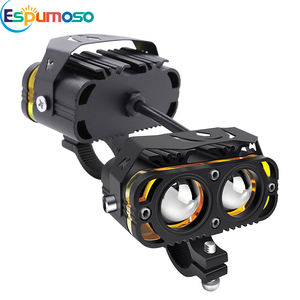 Feux de route pour <span class=keywords><strong>moto</strong></span> Espumoso, phares à LED, feux stroboscopiques, feux de conduite blancs et jaunes, feux de travail, feux antibrouillard pour <span class=keywords><strong>moto</strong></span>, voiture, camion, SUV ATY - Product Image 1