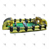 Jeu de football gonflable d'usine, jeu de baby-foot humain gonflable, jeu de football de table gonflable compétitif pour location commerciale