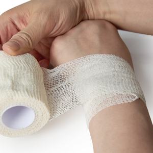 Fabricante Cutting Edge PBT látex bandagem adesivo Elastic <span class=keywords><strong>Bandage</strong></span> Gaze Médica Conforming First Aid <span class=keywords><strong>Bandage</strong></span> - Product Image 2