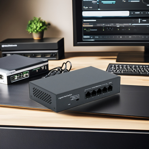 Giá bán buôn đầy đủ Gigabit 4 cổng PoE cổng 1 Uplink PoE chuyển đổi OEM 5 cổng PoE Swith 5 cổng Gigabit <span class=keywords><strong>Ethernet</strong></span> mạng chuyển đổi - Product Image 6