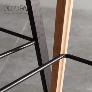 Nordique Offres Spéciales Pas Cher Luxe Contemporain Bar Café Chaise En Bois Jambe Moderne Utilisé Tabourets de Bar Commerciaux - Product Image 4